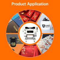 Printer UV DTF Roll-to-Roll Multifungsi A1 24-inci 60cm untuk Pencetakan Logo Kristal pada Film AB