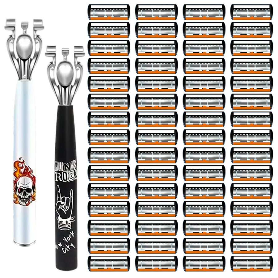 2 handles, 60 cutter heads