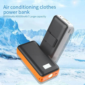 Batterie externe portable 50000 mAh pour vêtements climatisés, sortie 12 V CC, affichage LED, pour gilet ventilé - Product Image 6