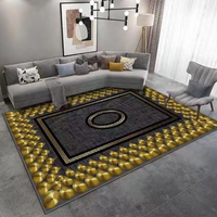 Vente en gros de tapis et moquettes de salon grands Tapis pour chambres modernes et bon marché Tapis de sol lavable et confortable