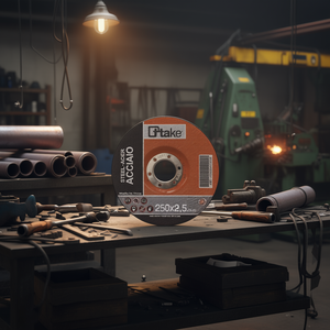 TTAKE ใบตัดเหล็กแบบแบน 250x2.5x25.4 ล้อเจียรตัดเหล็ก - Product Image 3