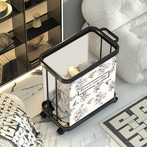 Cesto para <span class=keywords><strong>Ropa</strong></span> con Ruedas de Plástico Imprescindible, con Ruedas Portátiles y Compartimento Espacioso, Ahorra Tiempo en el <span class=keywords><strong>Baño</strong></span> y el <span class=keywords><strong>Armario</strong></span> - Product Image 1