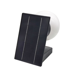 Lampe murale solaire LED 3CCT PIR IP65 étanche, lumière murale sphérique pour la décoration extérieure de la cour, de la villa, du jardin et du paysage - Product Image 3