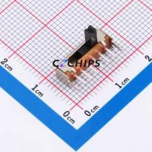 SK14D07VG5 Slide Switch Through hole-8P,12.8x4.5mm Switch Single Pole Double Throw Rectangle Pin Header PC Pin 14.8mm - Product Image 1