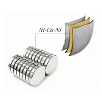 Aimants en néodyme de haute qualité, prix d'usine, fabrication sur mesure, aimants minuscules, diamètre 5 mm, 8 mm, 10 mm, 12 mm, aimant disque N52