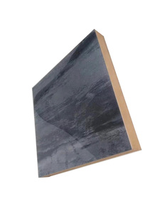 Panneaux en <span class=keywords><strong>bois</strong></span> grainé brillant moderne E0 19 mm, plaque acrylique <span class=keywords><strong>de</strong></span> 1 mm, panneau MDF recouvert <span class=keywords><strong>de</strong></span> <span class=keywords><strong>feuille</strong></span> acrylique, dureté 4H, résistant à l'humidité, utilisation en intérieur - Product Image 3