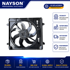 68143894AB ชุดมอเตอร์พัดลมระบายความร้อนสำหรับรถจี๊ปแรงเลอร์ JK 3.0L 3.6L 2012-2019 68143894AA 68143894 ชุดพัดลมระบายความร้อนหม้อน้ำ - Product Image 4