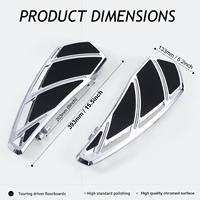 Kits de planches de sol Phantom pour Harley Touring Street Road King Electra Glide 2008-2013