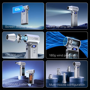 Soplador de Aire Inalámbrico Portátil con Certificación CE ROHS FCC, Pantalla Digital, Potente Ventilador <span class=keywords><strong>Turbo</strong></span>, Soporte OEM ODM Directo de Fábrica - Product Image 6