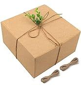 กล่องจดหมายสำหรับเสื้อผ้ากล่องกระดาษคราฟท์กล่องใส่โลโก้สำหรับของขวัญบราวนี่ - Product Image 4