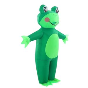 Costume gonflable amusant de grenouille pour adulte, idéal pour les fêtes d'anniversaire ou d'Halloween - Product Image 4