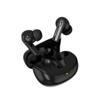 Earbud TWS ANC 4 Mikrofon Terbaru Peredam Kebisingan Nirkabel In-Ear Layar Digital 6.0 IPX4 Tahan Air Latensi Rendah Hi-Fi