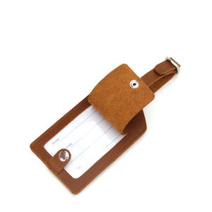 Hot Sale New Designer Custom Logo Genuine Leather Handmade Luxury Fashionable Eco-Friendly Durable Luggage Tag Customized Color - Product Image 2