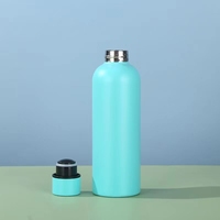 커스텀 로고 스테인리스 304 진공 보온병 스포츠 워터보틀 파우더 코팅 텀블러