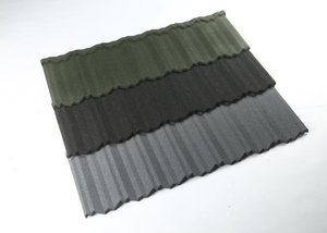 Màu xanh đậm sóng tráng nhôm kẽm kim loại thép tấm thiết kế mái ngói - Product Image 4