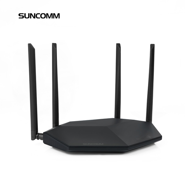 AX182 WiFi 6 AX1800 Dual-Band Router 1.8Gbps Total Bandwidth Gigabit Ethernet Firewall VPN 4 External Antennas Small Office