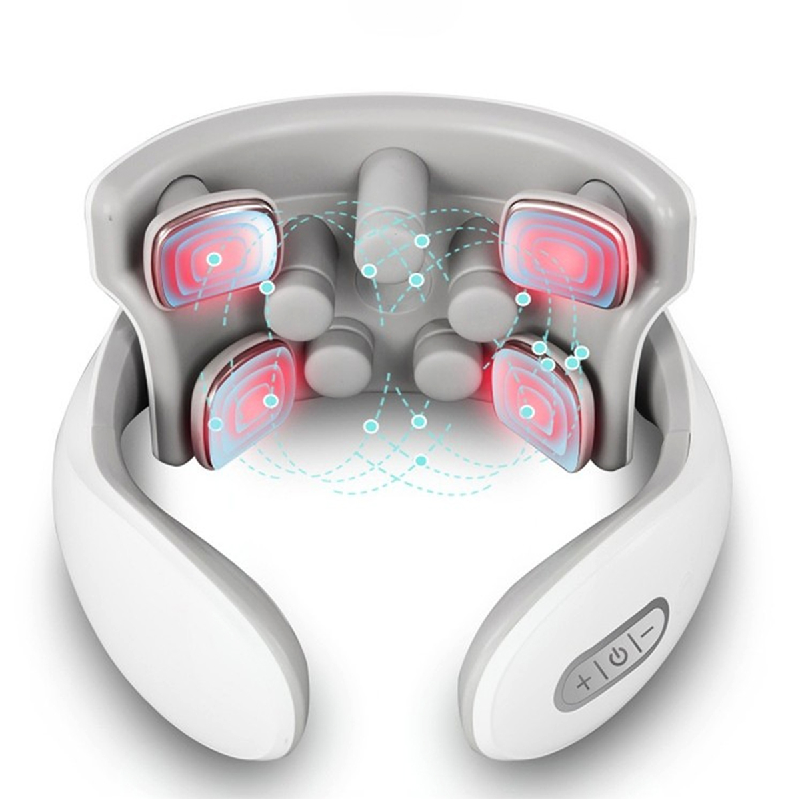 Best Seller <strong>2026</strong> Smart Massager with Heating Compression U-Shape Electric EMS Cervical <strong>Neck</strong> and Shoulder Massager Health Machine