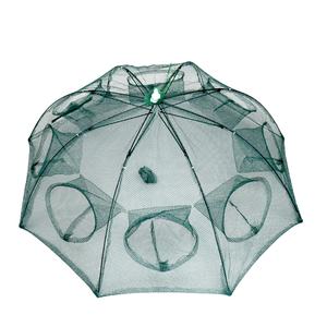 8 delik tuzak yengeç balık tuzakları katlanabilir balıkçılık yem tuzak Cast Net kafes - Product Image 6