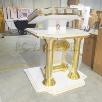 Podio de Acrílico Personalizado, Nuevo Modelo, para Iglesia, Hotel, Conferencias, Bodas, Decoración, Atril en Venta