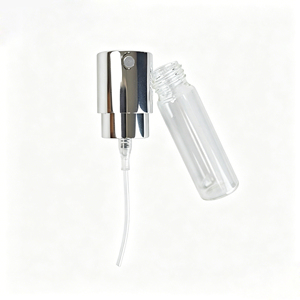 Mini Botella de Perfume de Bolsillo de Lujo Personalizada, 5 ml, Plástico ABS, Redonda, Portátil, de Viaje, Recargable, con Atomizador de Vidrio - Product Image 3