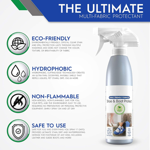 Spray <span class=keywords><strong>nettoyant</strong></span> imperméabilisant pour chaussures en <span class=keywords><strong>cuir</strong></span> <span class=keywords><strong>professionnel</strong></span> de qualité supérieure avec formule naturelle 500ml - Product Image 5