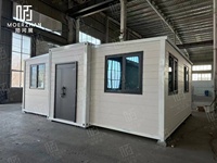 Traitement Personnalisation Export Boîte pliante à double aile Chambre mobile Salle d'extension de conteneur pliable mobile