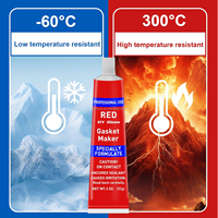 Mastic d'étanchéité RTV rouge ultra-résistant pour réparations à haute température