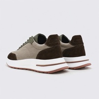 LANCI Sneakers de luxe pour hommes, fabriquées en usine, design original, sneakers personnalisées pour hommes, chaussures respirantes en mesh