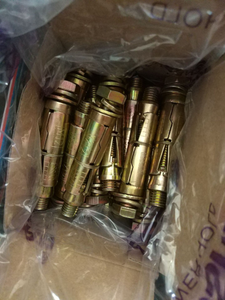 4 Stuks Mouw Ankerbout Zware Schilden Geel Verzinkt Anker Fix Set M 10X70Mm Bout Bout - Product Image 5