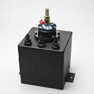 Tanque de compensación de combustible de aluminio de <span class=keywords><strong>palanquilla</strong></span> negra 2L + 1 bomba de combustible externa 044 EP-YX4519-044 - Product Image 6