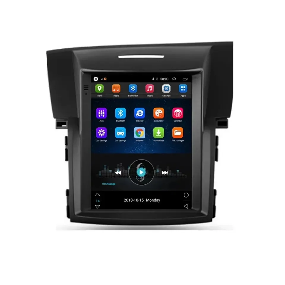 9.7" Vertical Screen Car Radio Player For Honda CRV 2012-2016 GPS Carplay Car Multimedia DVD Player