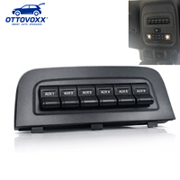 Kit de panneau de commutation auxiliaire OTTOVOXX à 6 interrupteurs pour Ford Bronco 2021-2026, interrupteurs de console supérieure pour l'éclairage et les accessoires