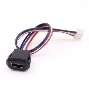 USB Loại C kết nối jack nữ 2P/4P/6P cao hiện tại nhanh chóng sạc 3A Jack Cổng sạc cắm ổ cắm cho các ứng dụng điện - Product Image 5