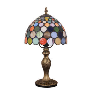 Lampe de table en verre teinté de style européen, exclusive transfrontalière, élégante, mignonne, confortable, veilleuse de chevet pour bar, allaitement - Product Image 3