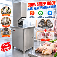 Presse hydraulique pour sabots en acier inoxydable, pour l'élimination des sabots de bovins et ovins, destinée aux abattoirs