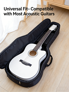 Tas Gitar Akustik 41 <span class=keywords><strong>Inch</strong></span> dengan Logo Custom, Case Gitar Berlapis Oxford 600D Anti Air dengan Tali Bahu yang Dapat Disesuaikan - Product Image 5