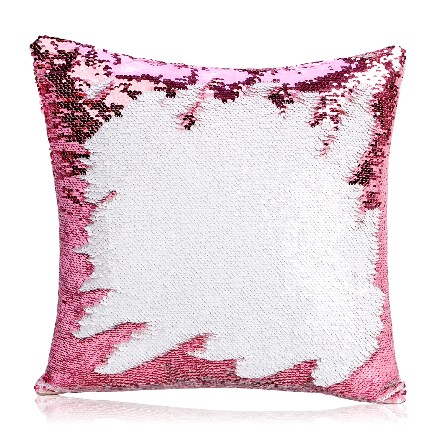 2024 Cheap High Quality Custom Home Decor Sublimation Sequin Pillow Case Cover Cushion,Sublimation Sequin blanks