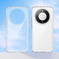 Coque transparente pour Honor Magic 8 Lite, légère, anti-rayures, TPU + acrylique 2 en 1, protection contre les chocs, pour Honor X9D X70