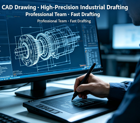 CAD Drawing & Rendering Service, Custom Design Sketches, Construction Drawings and Effect Pictures for All Industries