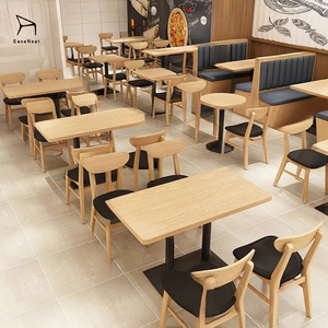 Conjunto de Mesa <span class=keywords><strong>y</strong></span> Sillas de Lujo al por Mayor, Cómodo <span class=keywords><strong>y</strong></span> Duradero para Restaurantes <span class=keywords><strong>y</strong></span> Cafeterías - Product Image 5