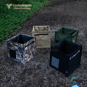 Outdoor Folding Garbage Can Camping Portable Equipment <b>Storage</b> <b>Box</b> Large Capacity Tactical <b>Storage</b> <b>Box</b> Bag - Product Image 6