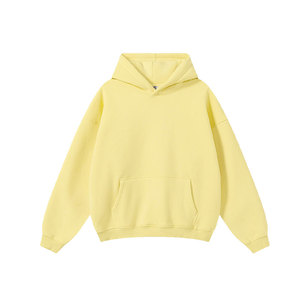 Sudadera con Capucha de Alta Calidad para <span class=keywords><strong>Hombre</strong></span>, Sudadera Unisex Extra Grande, con Capucha, Logotipo Personalizado, Bordado Pesado en Blanco - Product Image 4
