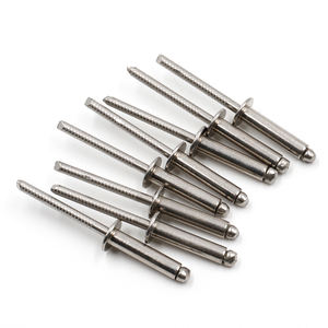 Rivets <span class=keywords><strong>Pop</strong></span> en acier inoxydable 304 à tête ronde aveugle solide avec filetage - Product Image 3