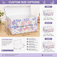 Caja de Regalo de Cartón Extra Grande Personalizada, Impresa a Color, Caja de Almacenamiento y Empaque para Regalos de San Valentín y Cumpleaños