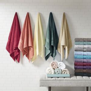 DB 8-Piece 100% Cotton Antimicrobial <b>Bath</b> <b>Towel</b> <b>Set</b> - Product Image 4