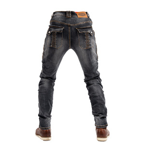 Pantalones <span class=keywords><strong>MOTO</strong></span>, pantalones vaqueros para montar en motocicleta para <span class=keywords><strong>hombre</strong></span>, pantalones casuales <span class=keywords><strong>de</strong></span> carreras <span class=keywords><strong>de</strong></span> motos para <span class=keywords><strong>verano</strong></span>, pantalones para prevenir el otoño - Product Image 3