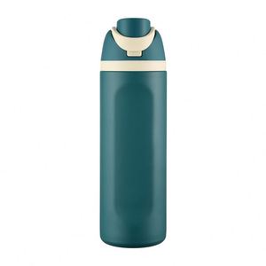 ขวดน้ำกีฬาสแตนเลสแบบสุญญากาศ ขนาด 24 ออนซ์ ปลอดสาร BPA เป็นมิตรกับสิ่งแวดล้อม พร้อมฝาปิดแบบมีหูจับและหลอดดูด ขายดีเป็นที่นิยม - Product Image 3