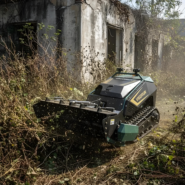 Mulch Lawnmower 56V 6000W Generator Remote Mulching Machine Euro 5/EPA  Lawn Cutting Robot by Vigorun MTSK1000