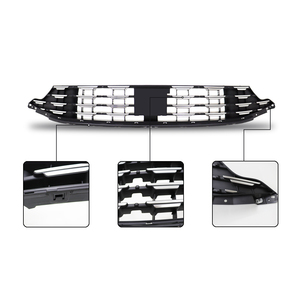 Griglie Paraurti Anteriore Auto Griglie Nere Cromate Griglie Anteriori per <span class=keywords><strong>Fiat</strong></span> Tipo <span class=keywords><strong>Egea</strong></span> 2022 - Product Image 4