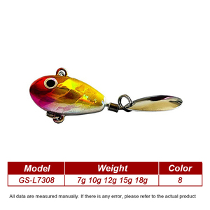<span class=keywords><strong>Leurre</strong></span> métallique VIB Submarine 2025 7g 10g 12g 15g 18g <span class=keywords><strong>pour</strong></span> la pêche <span class=keywords><strong>en</strong></span> eau douce et salée depuis le rivage <span class=keywords><strong>en</strong></span> rivière, lac et ruisseau - Product Image 2